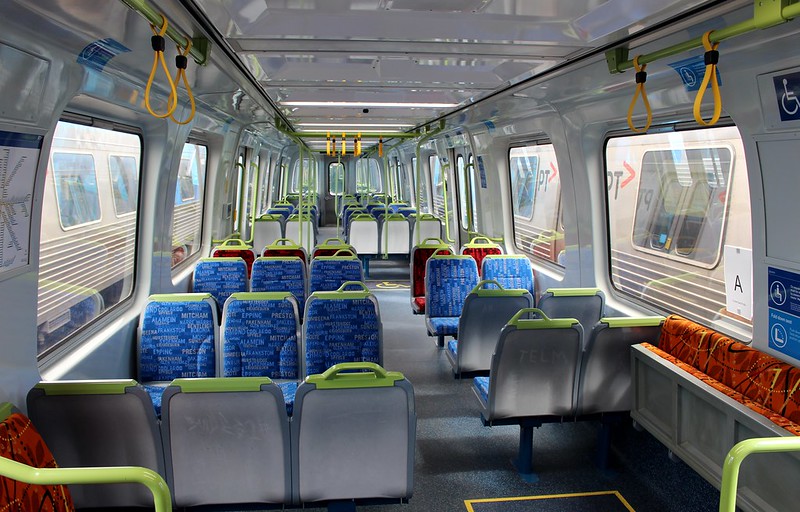 Comeng train proposed interior upgrades