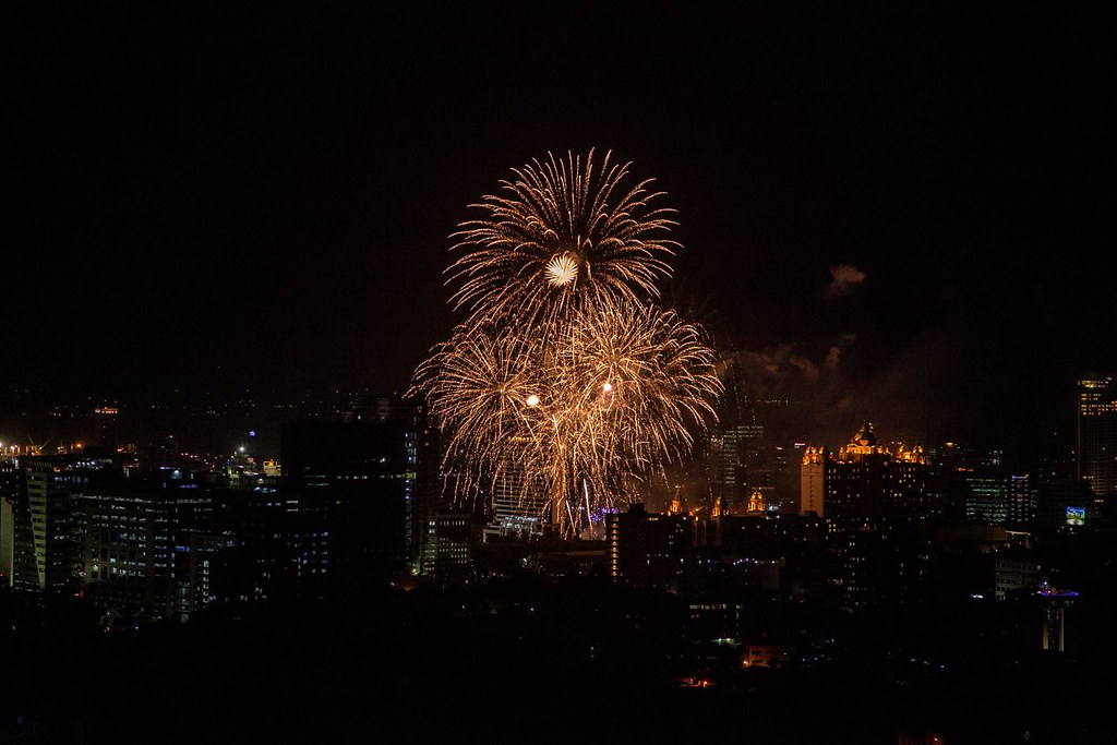 Lunar New Year fireworks--