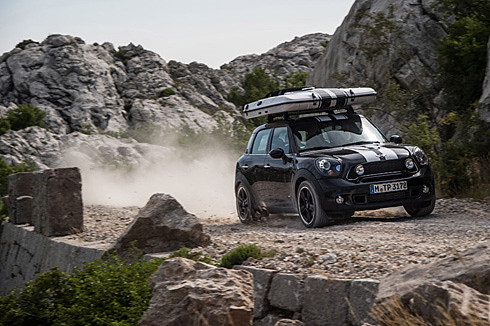 Travel--MINI with Countryman ALL4 folding tent