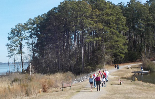 Explore the trails at York River State Park, Virginia