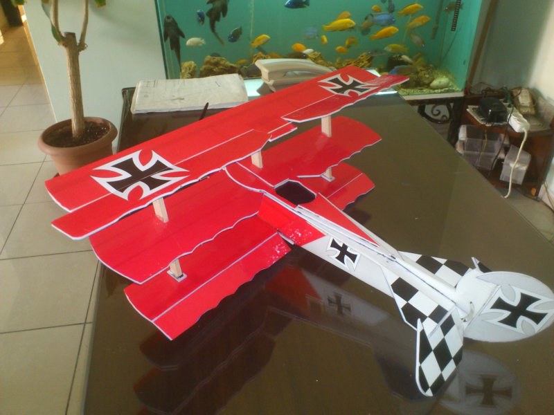 Walky Fokker DR1 - Red Baron