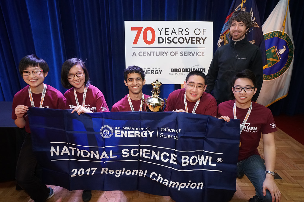 Great Neck South High School Wins Regional Science Bowl at Brookhaven Lab