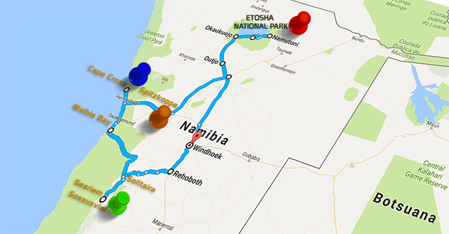 NAMIBIA & KRUGER por libre: 21 días Very WILD - Blogs de Africa Sur - PREPARATIVOS muy detallados (3)
