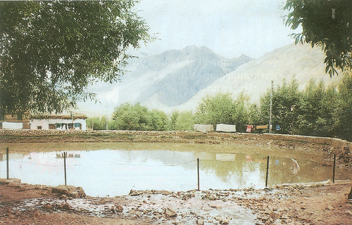 कजा गाँव का एक तालाब
