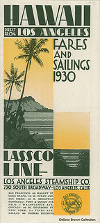 Los Angeles Steamship Company Brochure