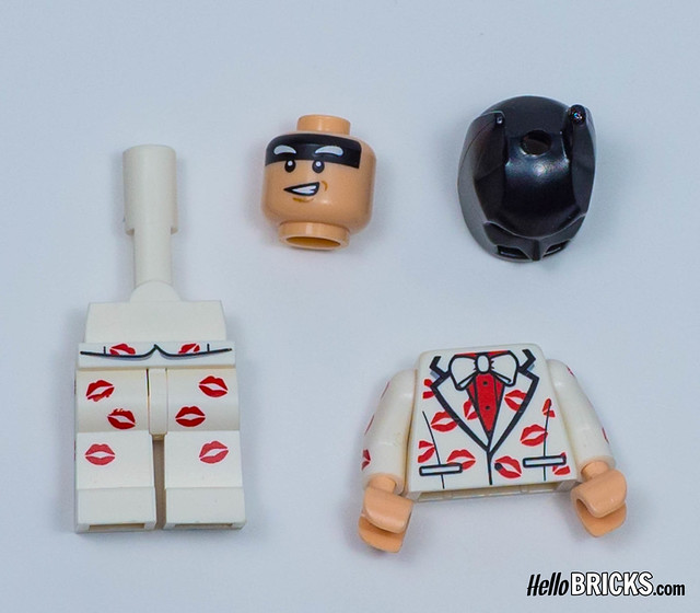Tutorial Review LEGO 5004928 Kiss Kiss Tuxedo Batman ou comment détacher un porte-clés LEGO