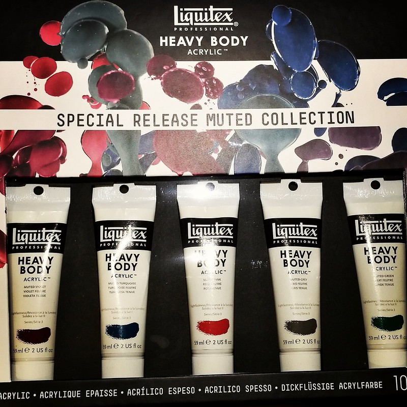 liquitex muted collection heavy body paint