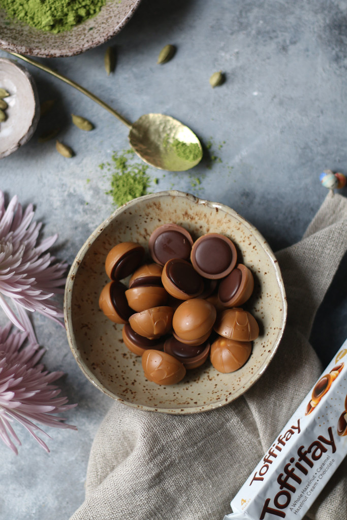 Inside Out Toffifee Recipe Chocolate Salted Caramel Hazelnut