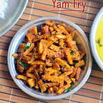 Yam fry recipe - Senai Kizhangu poriyal