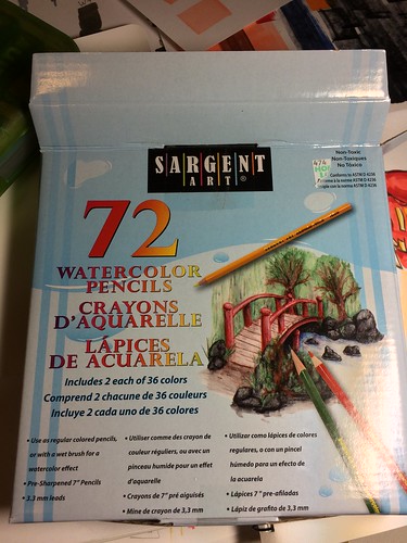 Review: Sargent Watercolor Crayons