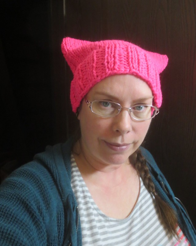 Pussy hat, practice edition