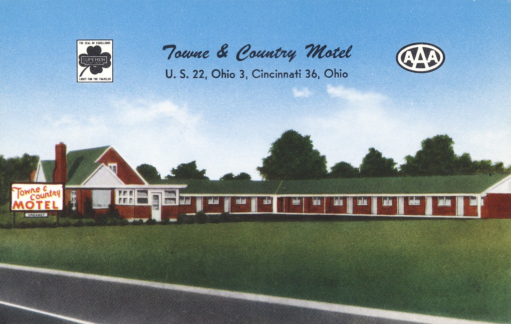 Towne & Country Motel - Cincinnati, Ohio