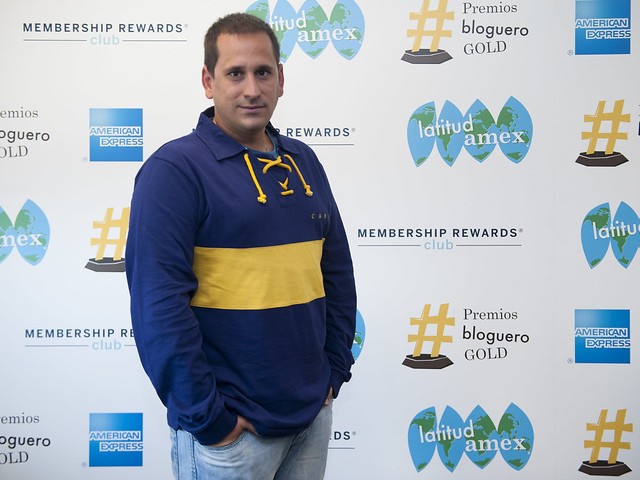 Sele en la presentación de los Premios #BlogueroGold (Latitud AMEX) de American Express