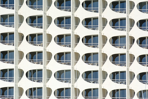 Architecture with lines and curves