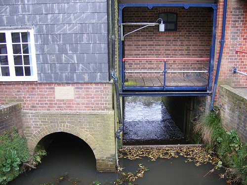 Uckfield water mill underneath