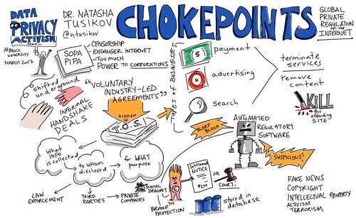 Chokepoints: Global Private Regulation of the Internet by @ntusikov @BrockFOSS #viznotes