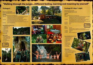 Brochure Thai Jungles Zipline and Trekking Chiang Mai Thailand 2