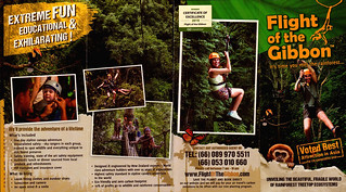 Brochure Flight of the Gibbon Chiang Mai Thailand 1
