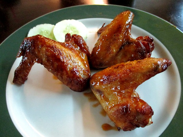 Baked honey chicken wings