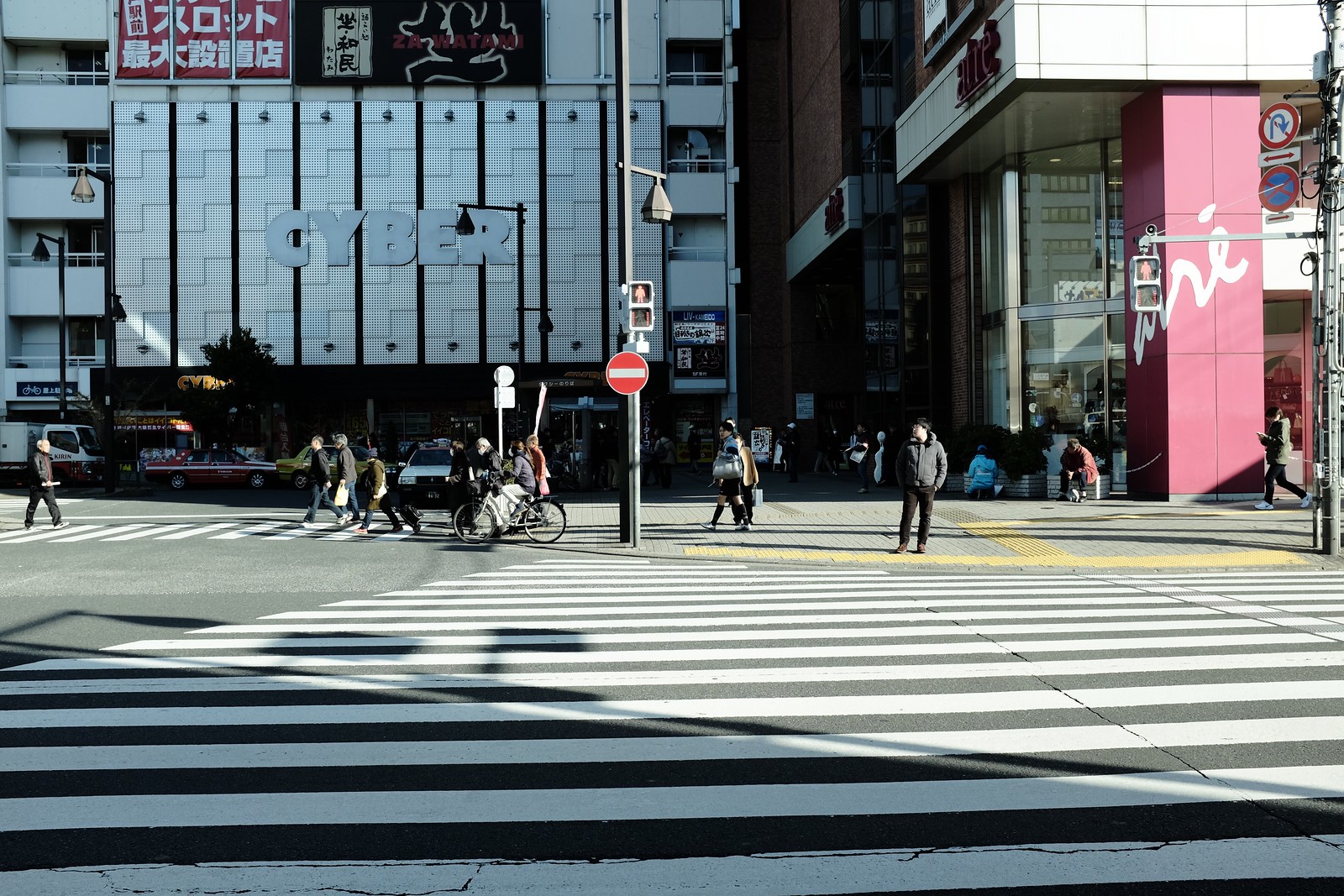 The Tokyo Kameido photo by FUJIFILM X100S.