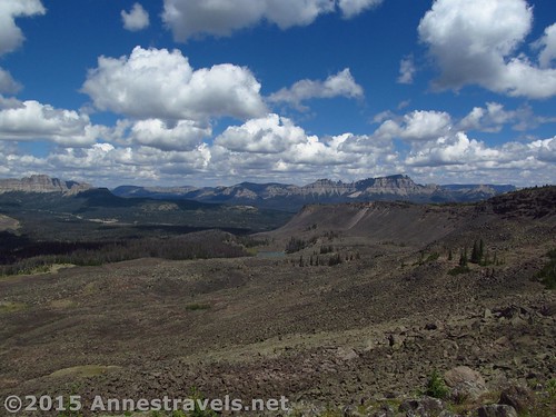 Views from Lava Mountain near Togwotee Pass, Wyoming