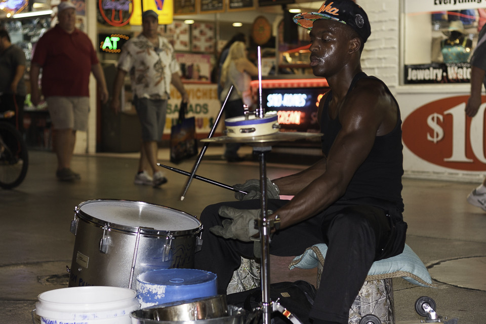 Street drummer (caught the stickflip!) streetphotography