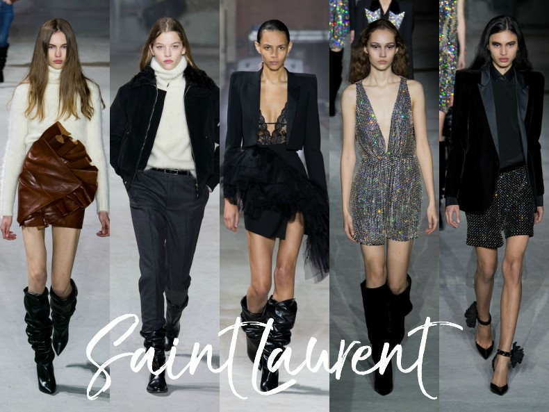 saintlaurent aw17 fashion show