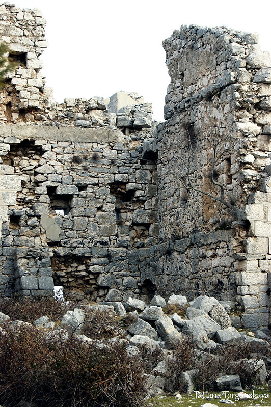 Внутри крепости Кличань