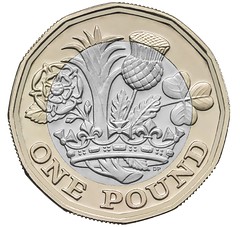 New 2017 one pound coin