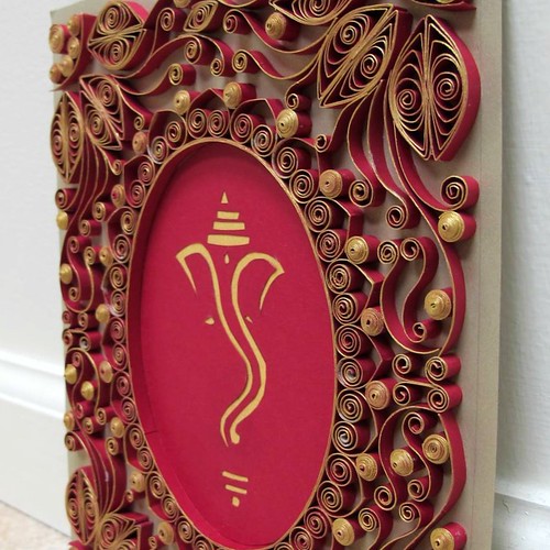 Antique Quilling Design Inspired by Inna Dorman - TealCup 