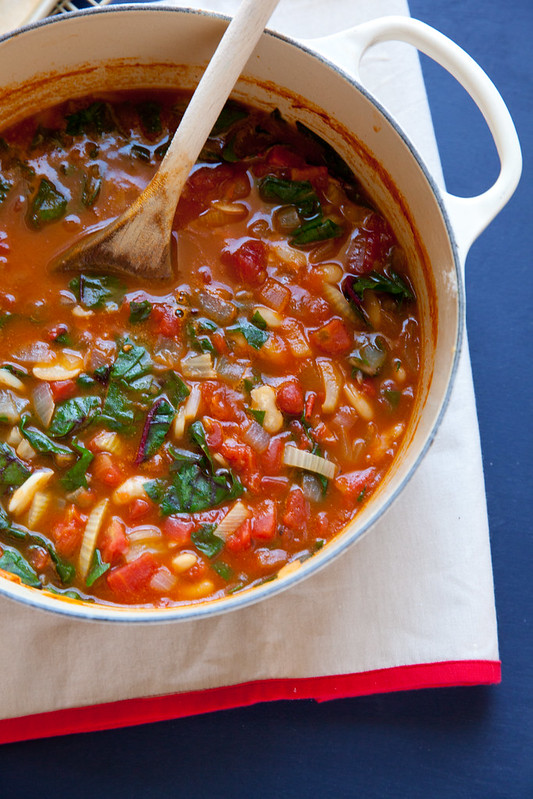 Tomato Cannellini Bean Soup - Everyday Annie