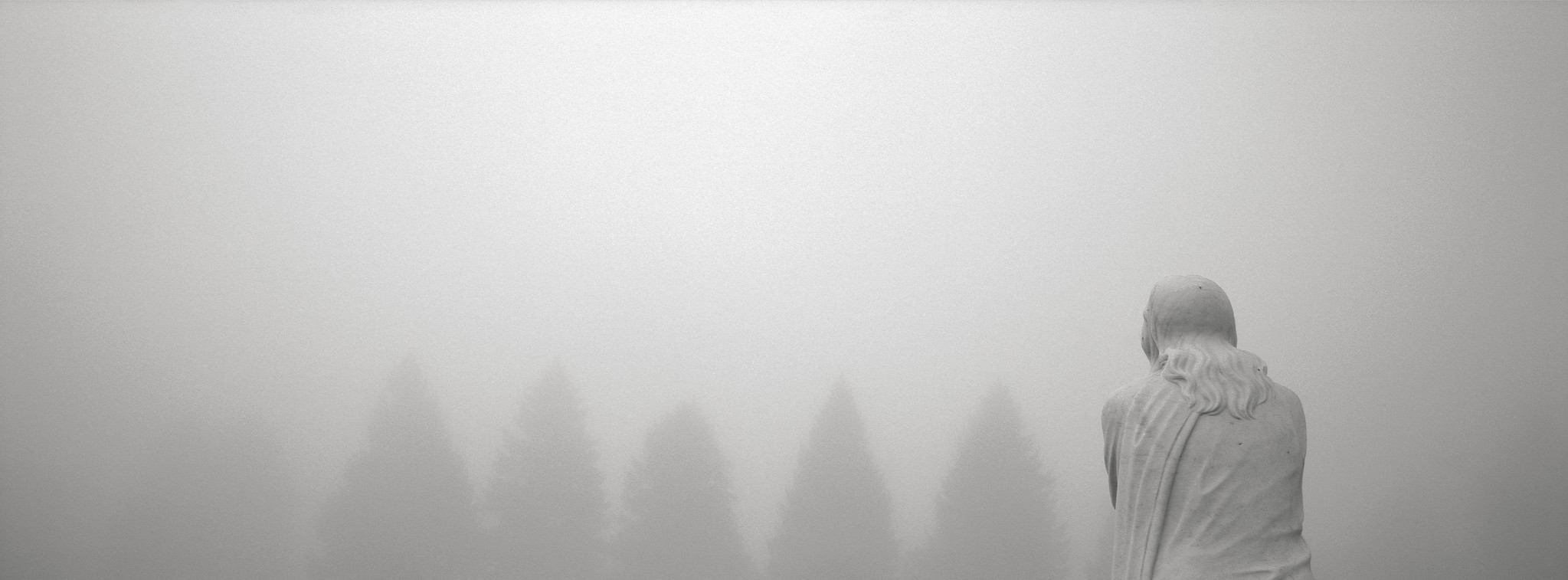Jesus in the Fog, Portland | by austin granger