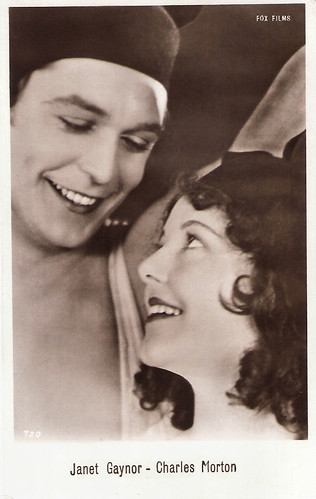 Janet Gaynor and Charles Morton in 4 Devils (1928)