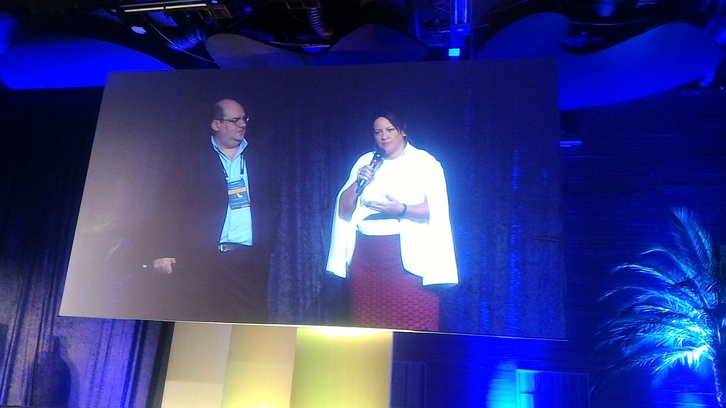 German Quiroga, CEO da CNova e Vivianne Vilela, diretora do E-Commerce Brasil