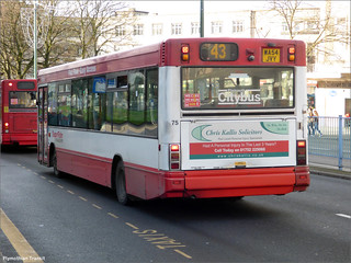 Plymouth Citybus 075 WA54JVY