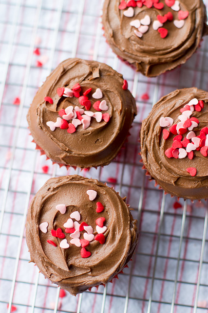 Small batch triple chocolate cupcakes - perfect when you just need a petite treat!