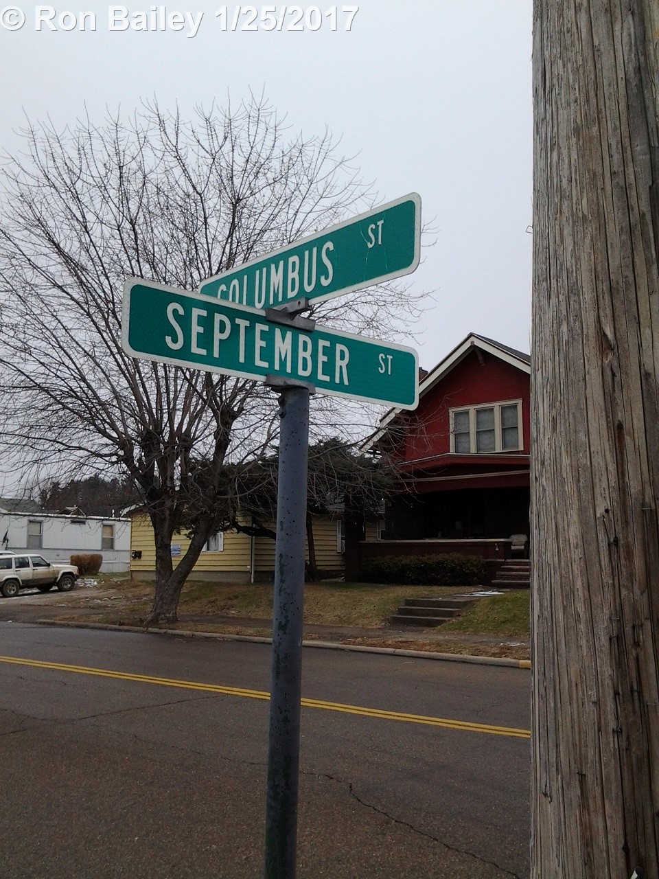 Street Sign, Nelsonville, OH