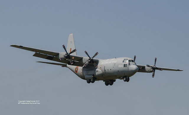 C-130 Hercules (Another picture) on finals