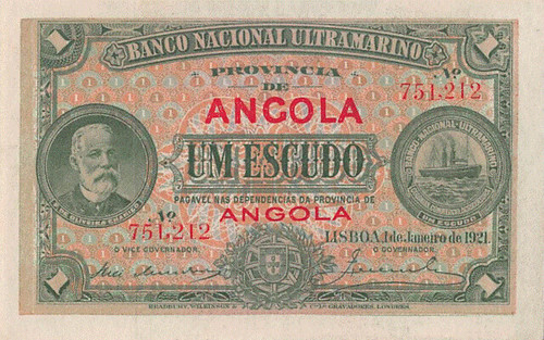 1921 Angola 1 Escudo