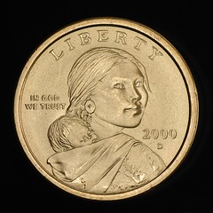 2000-D Sacagawea dollarobverse