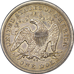 1872-CC dollar reverse