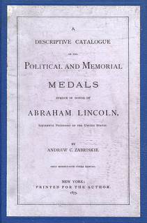 Zabriskie Medals of Abraham Lincoln