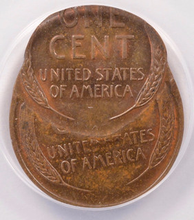 1941 Double-Struck Wheat Cent reverse