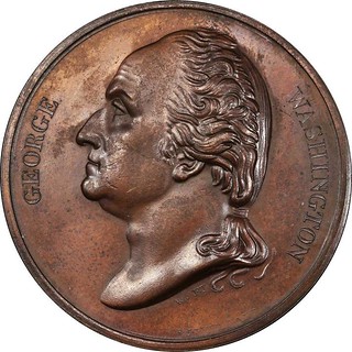1849 Washington Birth Centennial Medal obverse