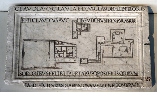 building plan for a Roman mausoleum