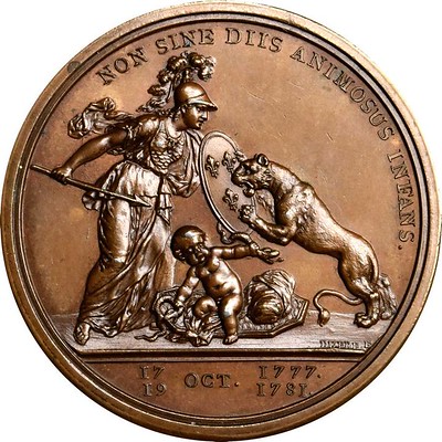 Original Libertas Americana Medal reverse