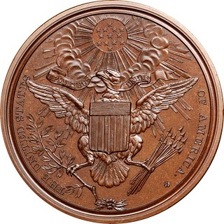 United States Diplomatic Medal reverse