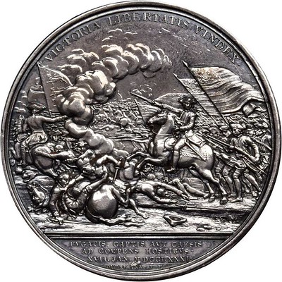 Silver Daniel Morgan at Cowpens Medal reverse