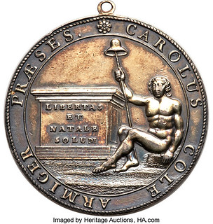 Silver Tuesday Club medal obverse