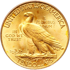 1933 $10 reverse
